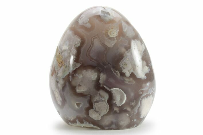 Free-Standing, Polished Flower Agate - Madagascar #205445